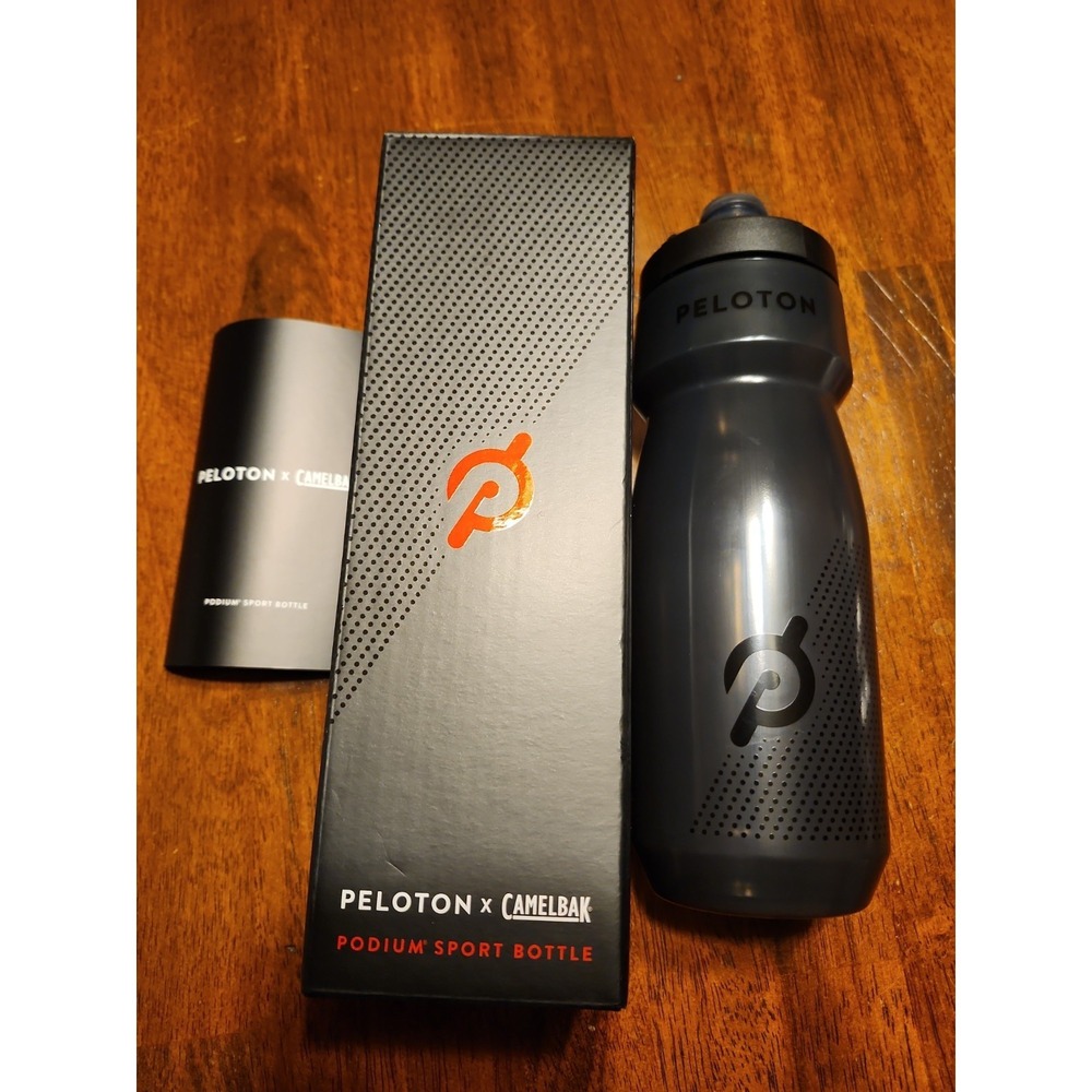 Peloton By Camelbak Podium Sport Bottle 24oz New In Box. Black BPA free